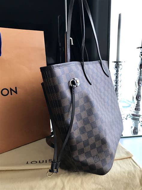 louis vuitton damier canvas neverful man|louis vuitton neverfull damier tote.